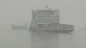 আরিচা-কাজিরহাট নৌপথে আটকে আছে ফেরি