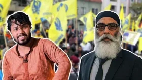 ওসমান হাদি হত্যায় ভারতকে দায়ী করে শিখদের বিক্ষোভ