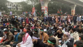 ওসমান হাদি হত্যার বিচারের দাবিতে ফের শাহবাগ অবরোধ