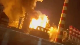 রাশিয়ার তেল শোধনাগারে ইউক্রেনের ড্রোন হামলা