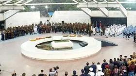 খালেদা জিয়াকে সশস্ত্র বাহিনীর গার্ড অব অনার