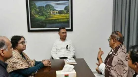 তারেক রহমানের সঙ্গে সাইফুল হকের সাক্ষাৎ