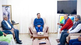 তারেক রহমানের সঙ্গে বাম জোটের শীর্ষ নেতাদের সাক্ষাৎ