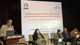 ৭০ শতাংশ মানুষ বিএনপিকে ভোট দিতে চায়: ইএএসডির জরিপ