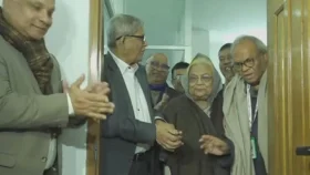 গুলশানে বিএনপির নির্বাচনি অফিস উদ্বোধন