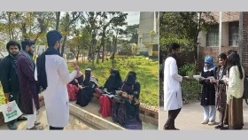 শাকসু নির্বাচন, পুরোদমে চলছে প্রচারণা