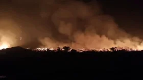 আড়াইঘণ্টা পর নিয়ন্ত্রণে মাতারবাড়ী তাপবিদ্যুৎ কেন্দ্রের আগুন