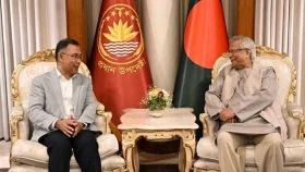 প্রধান উপদেষ্টার সঙ্গে তারেক রহমানের সৌজন্য সাক্ষাৎ