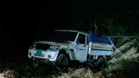 রাঙামাটিতে পিকআপ উল্টে ২ শ্রমিক নিহত