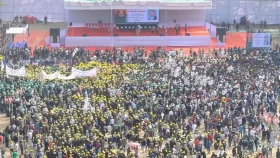 সিলেটে তারেক রহমানের সভায় জনসমুদ্র