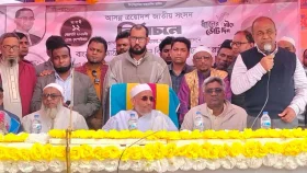 মোহনগঞ্জে ২৮টি নির্বাচনী সভায় ধানের শীষে ভোট চান লুৎফুজ্জামান বাবর