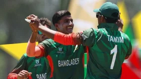 যুক্তরাষ্ট্রকে উড়িয়ে সুপার সিক্সে বাংলাদেশ