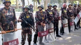 রাজধানীতে কড়া নিরাপত্তা, মোতায়েন ৬ প্লাটুন বিজিবি