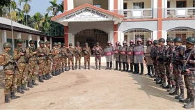 নাটোরে ১৪ প্লাটুন বিজিবি মোতায়েন