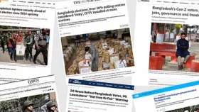 বিশ্ব গণমাধ্যমের চোখে বাংলাদেশের নির্বাচন ও গণভোট