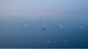 ওমান উপসাগরে ইরানের সব যুদ্ধজাহাজ ধংসের দাবি যুক্তরাষ্ট্রের