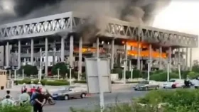 ইরানের রাষ্ট্রীয় টেলিভিশন ভবনে হামলা চালিয়েছে ইসরাইল