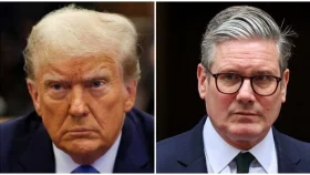 ব্রিটিশ প্রধানমন্ত্রী কিয়ার স্টারমারের ওপর ক্ষিপ্ত ট্রাম্প