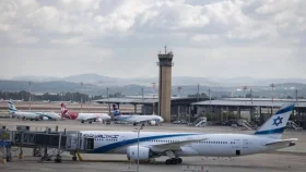 ইসরায়েলের প্রধান বিমানবন্দরে ইরানি ক্ষেপণাস্ত্র হামলা