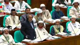 স্পিকার নির্বাচনে বিরোধী দলের নীরবতা