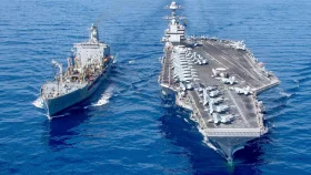 মধ্যপ্রাচ্যে আসছে নতুন মার্কিন রণতরী