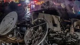 ইসরায়েলের পুলিশ সদর দপ্তর ও স্যাটেলাইট যোগাযোগ কেন্দ্রে হামলা