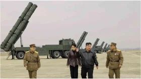 পারমাণবিক ক্ষমতাসম্পন্ন রকেট লঞ্চারের পরীক্ষা চালালো উ. কোরিয়া