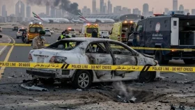 আবুধাবিতে ক্ষেপণাস্ত্র হামলায় ফিলিস্তিনি নাগরিক নিহত