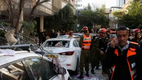 ইসরায়েলের কেন্দ্রস্থলে ইরানের ক্ষেপণাস্ত্র হামলা