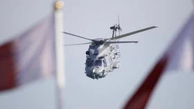 কাতারের সামরিক হেলিকপ্টার বিধ্বস্ত