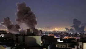 তেহরানের ঘনবসতিপূর্ণ এলাকায় শক্তিশালী বিস্ফোরণ