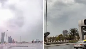 আবুধাবিতে ব্যাপক বজ্রবৃষ্টি: বন্যার আশঙ্কায় কর্তৃপক্ষের &lsquo;হাই অ্যালার্ট&rsquo;