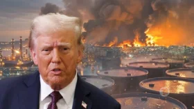 ইরানের বিদ্যুৎকেন্দ্রে হামলা স্থগিত করায় তেলের দাম কমলো ১৩ শতাংশ