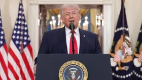 জাতির উদ্দেশে ভাষণে যা বললেন ট্রাম্প