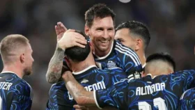 জাম্বিয়াকে ৫ গোলে উড়িয়ে দিলো আর্জেন্টিনা