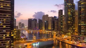 আরব আমিরাতের দুবাই মেরিনাতে ইরানের হামলা