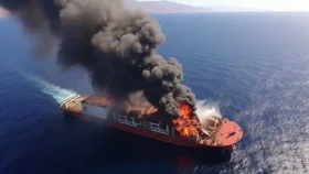 ইরানের হামলায় ভারত মহাসাগরে পিছু হটলো মার্কিন যুদ্ধজাহাজ