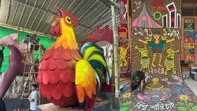 নববর্ষ বরণে প্রস্তুত চারুকলা, সকাল ৯টায় শোভাযাত্রা&nbsp;