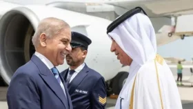 দ্বিপাক্ষিক বৈঠকে অংশ নিতে কাতারে শেহবাজ শরীফ