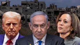নেতানিয়াহুর প্ররোচনায় যুদ্ধে জড়িয়েছেন ট্রাম্প: কমলা হ্যারিস