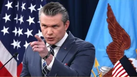 হরমুজে যুক্তরাষ্ট্রের অনুমতি ছাড়া চলছে না কোনো জাহাজ: পিট হেগসেথ