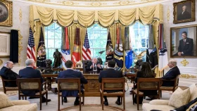 ইরানের প্রস্তাব পর্যালোচনায় ট্রাম্প ও মার্কিন নীতিনির্ধারকরা: হোয়াইট হাউস