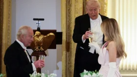 ইরানের পারমাণবিক অস্ত্র নিয়ে রাজা চার্লসের সঙ্গে একমত ট্রাম্প