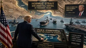 দীর্ঘমেয়াদী নৌ-অবরোধের প্রস্তুতি নিচ্ছেন ট্রাম্প