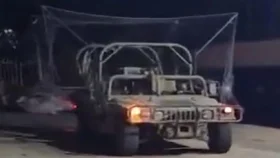 হিজবুল্লাহর ড্রোন রুখতে ইসরায়েলি যানে &lsquo;অ্যান্টি-ড্রোন নেট&rsquo;