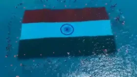 সমুদ্রের তলদেশে ভারতীয় পতাকা, গিনেস বুকে আন্দামান
