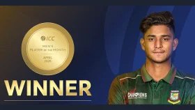 আইসিসির মাসসেরা ক্রিকেটার নাহিদ রানা