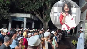 দাদা-দাদির কবরের পাশে চিরনিদ্রায় শায়িত শিশু রামিসা