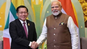 দায়িত্ব পাওয়ার পর ভারত সফরে যাচ্ছেন মিয়ানমারের প্রেসিডেন্ট&nbsp;