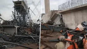 ভারতে নির্মাণাধীন সেতু ধসে নিহত ৬